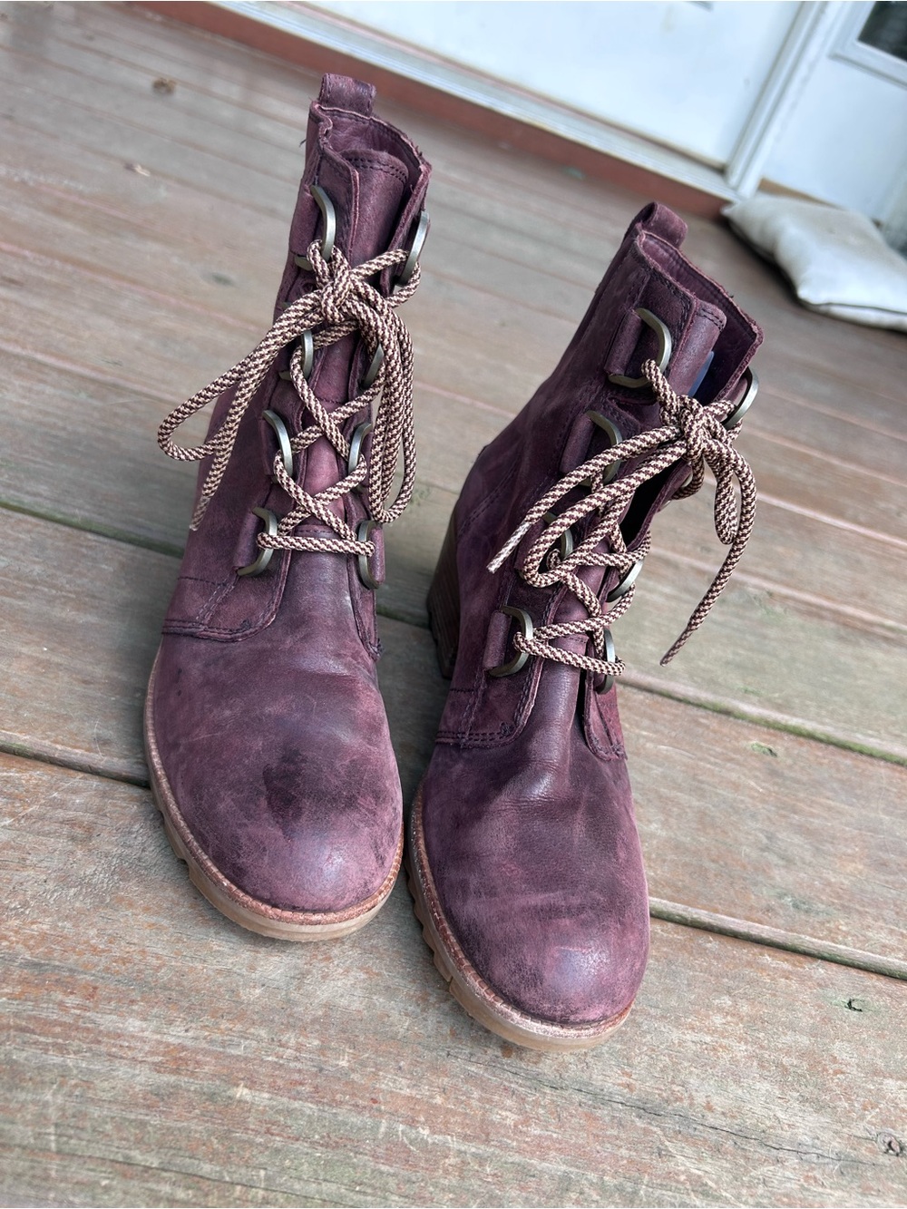 Sorel Cate Waterproof Lace Up Bootie GUC 8.5 - Picture 3 of 6